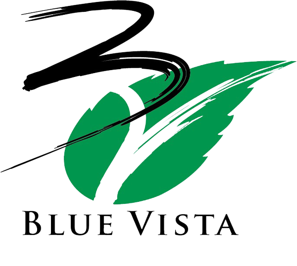 blue vista landscape logo aledo tex